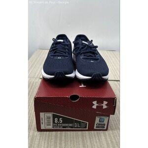 Under Armour Team Hovr Sonic 3 Blue Solid Athletic Shoe Women 8.5